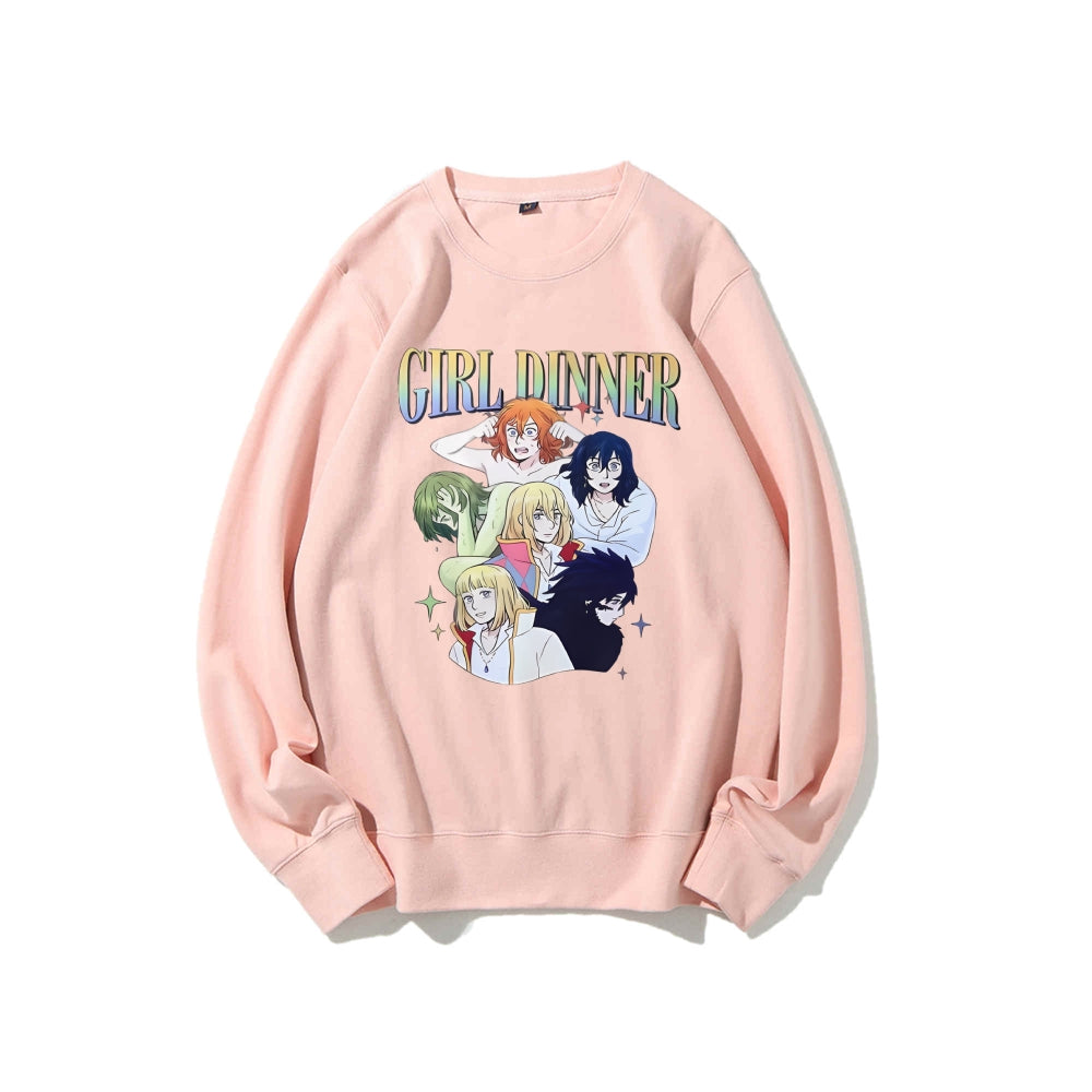 Casual Crewneck Sweatshirt