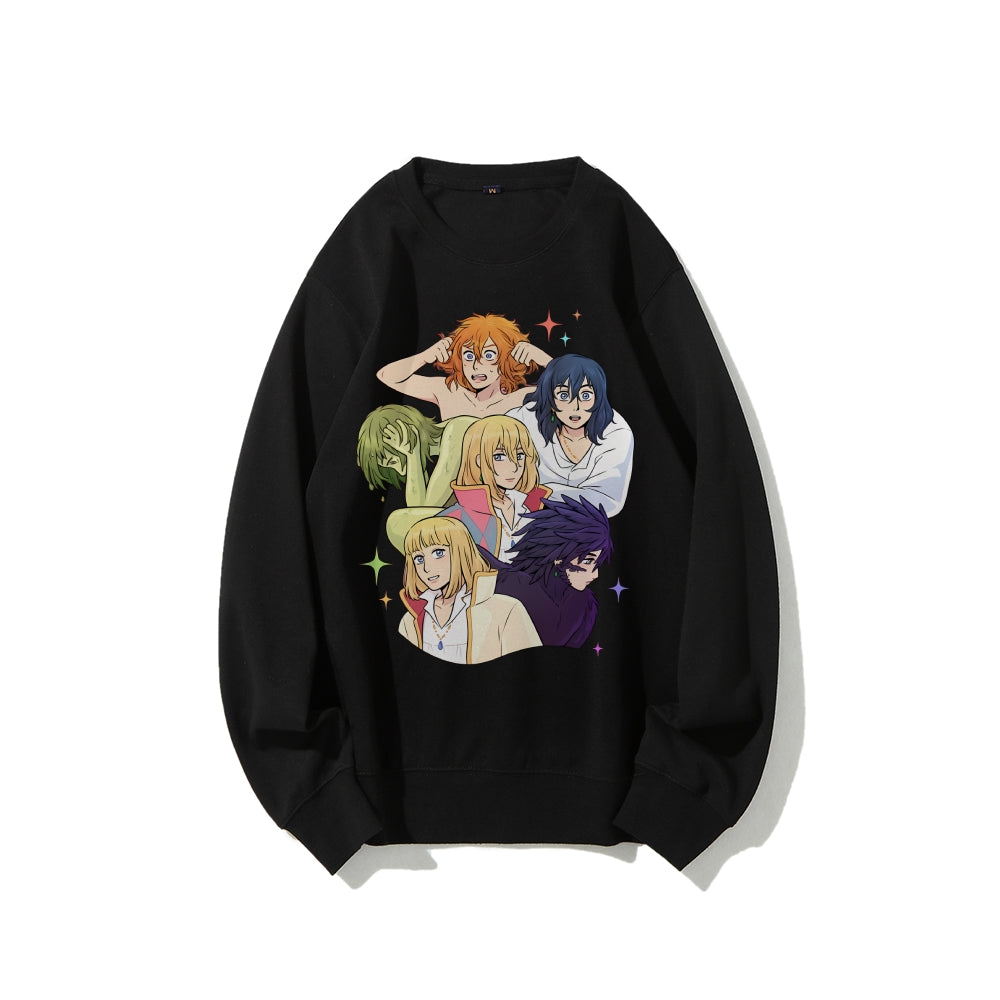 Casual Crewneck Sweatshirt