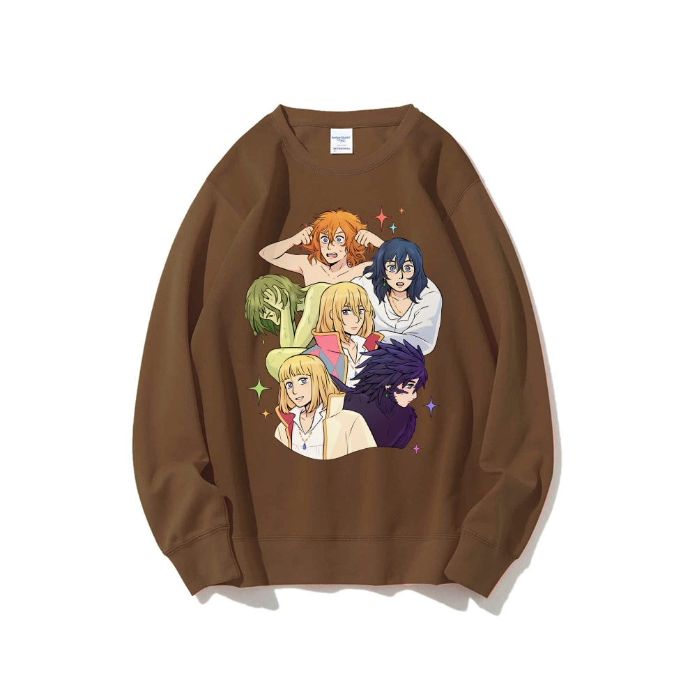Casual Crewneck Sweatshirt