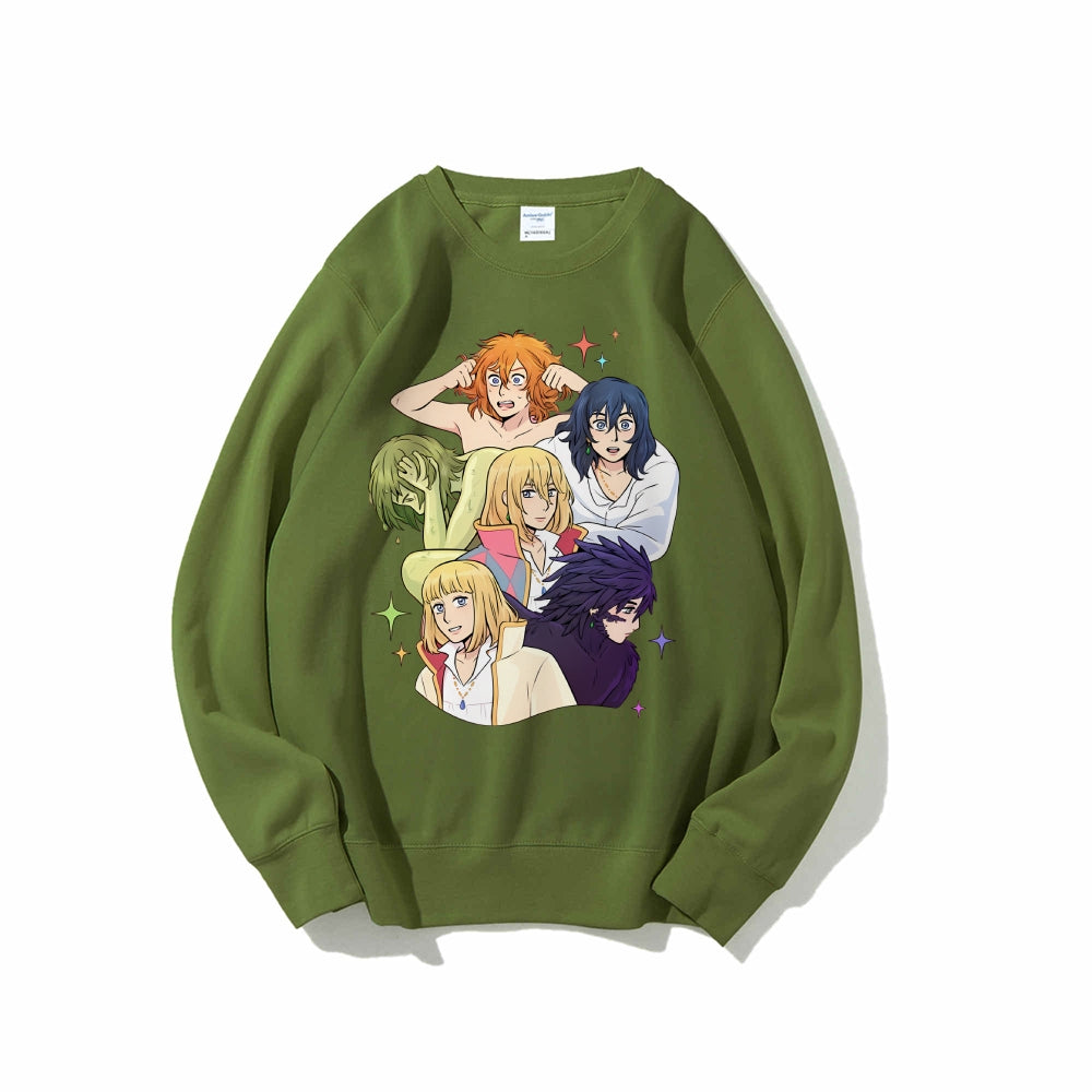 Casual Crewneck Sweatshirt
