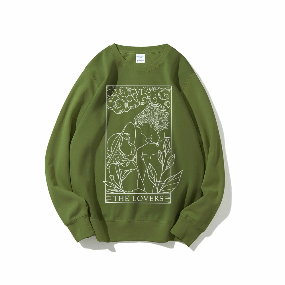 Casual Crewneck Sweatshirt Howl's Moving Castle