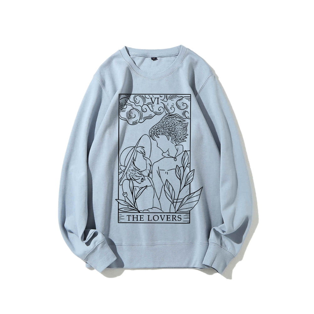 Casual Crewneck Sweatshirt Howl's Moving Castle
