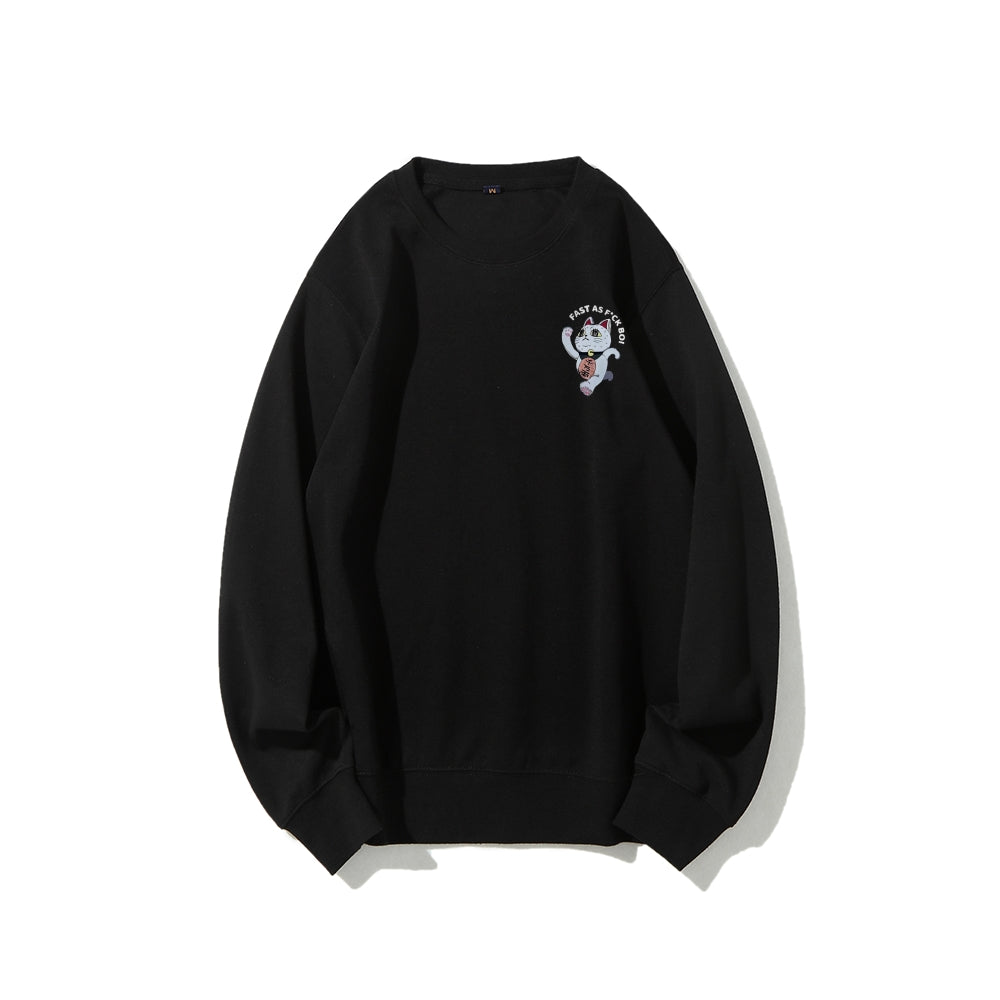 Dandadan Cotton Unisex Round Neck Anime Sweatshirt