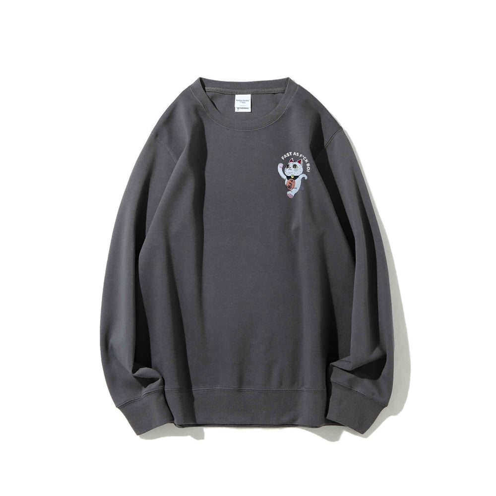 Dandadan Cotton Unisex Round Neck Anime Sweatshirt