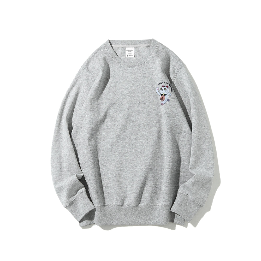 Dandadan Cotton Unisex Round Neck Anime Sweatshirt