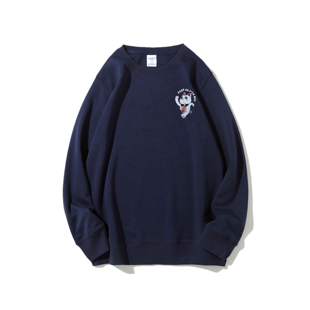 Dandadan Cotton Unisex Round Neck Anime Sweatshirt
