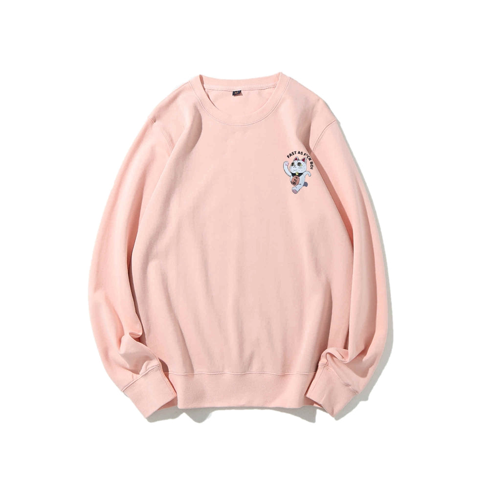 Dandadan Cotton Unisex Round Neck Anime Sweatshirt