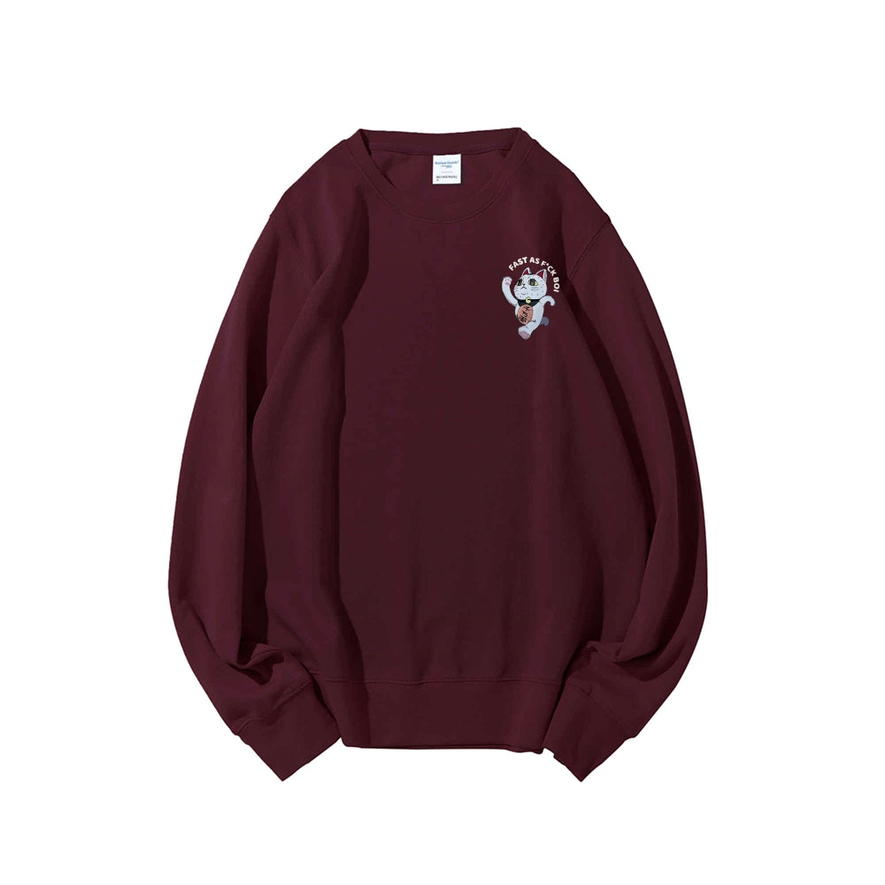 Dandadan Cotton Unisex Round Neck Anime Sweatshirt
