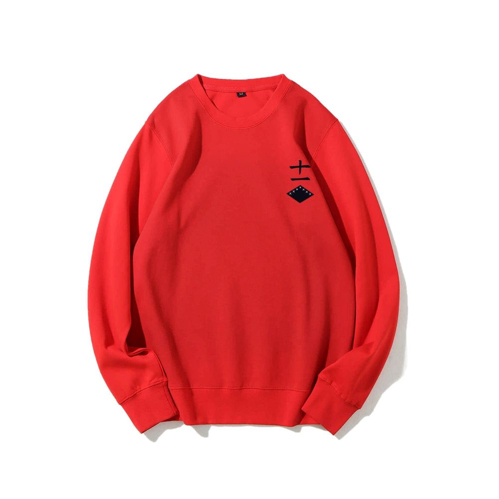 Bleach Cotton Unisex Round Neck Anime Sweatshirt