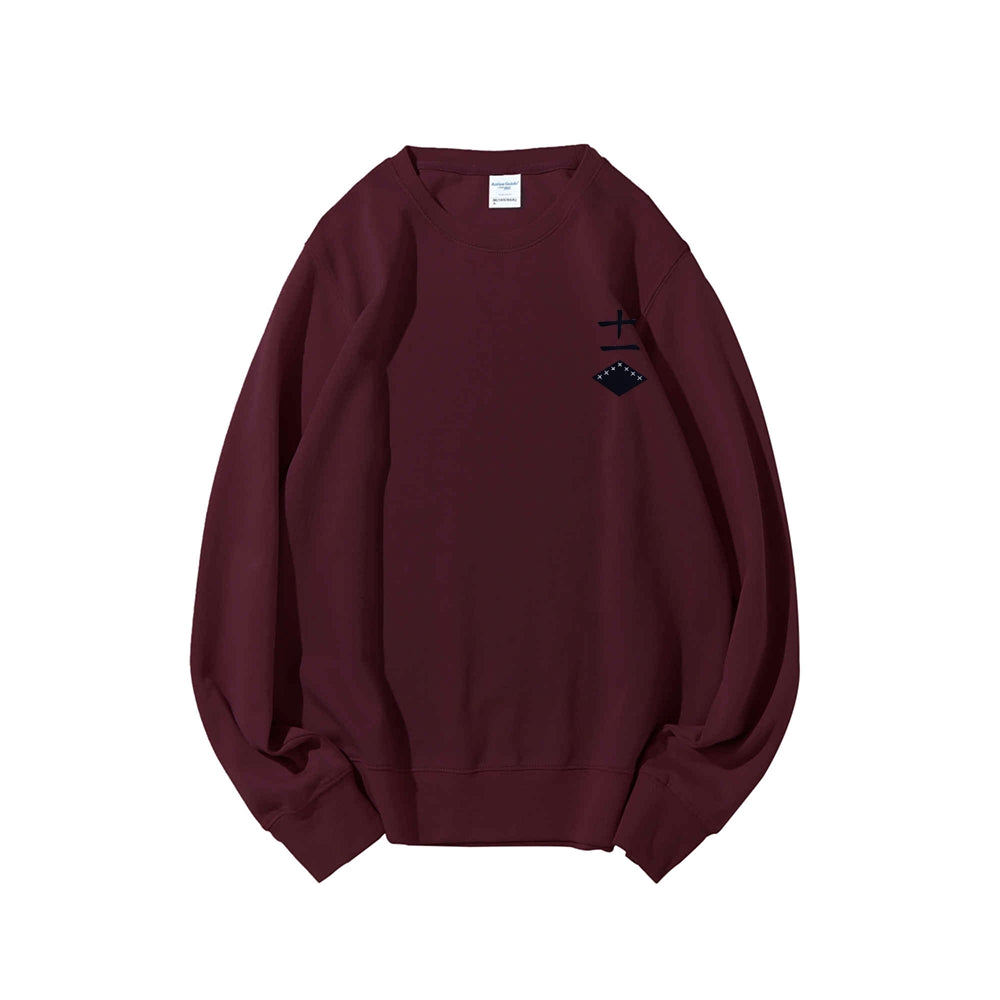Bleach Cotton Unisex Round Neck Anime Sweatshirt