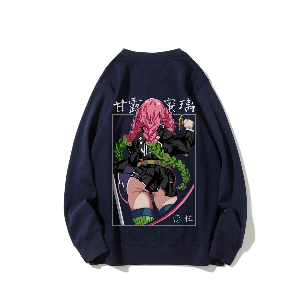 Casual Crewneck Sweatshirt Demon Slayer: Kimetsu no Yaiba