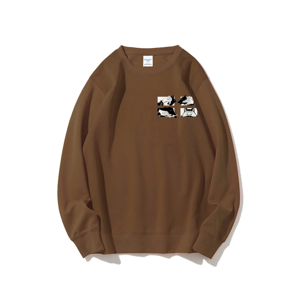 Jujutsu Kaisen Cotton Unisex Crew Neck Anime Sweatshirt