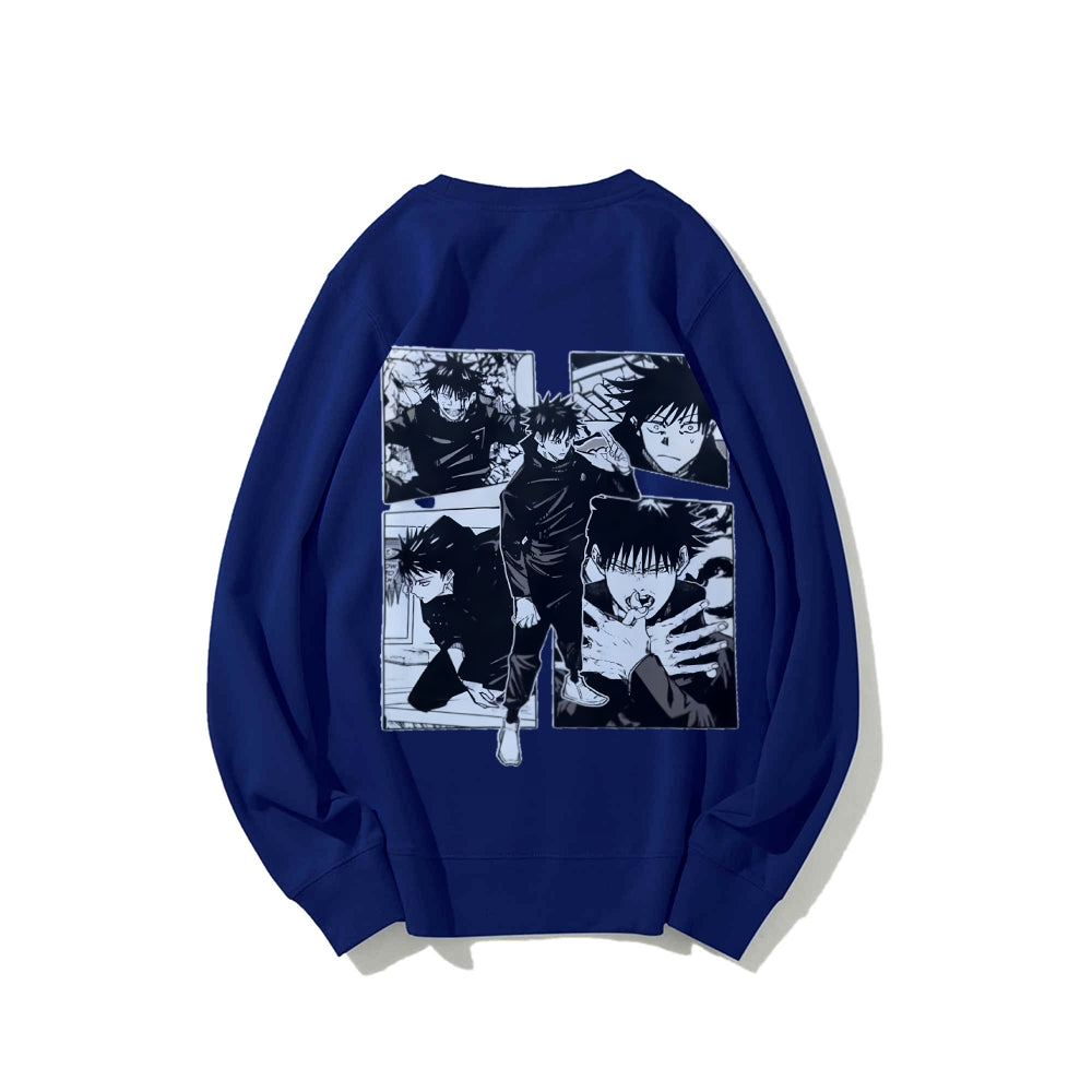 Jujutsu Kaisen Cotton Unisex Crew Neck Anime Sweatshirt