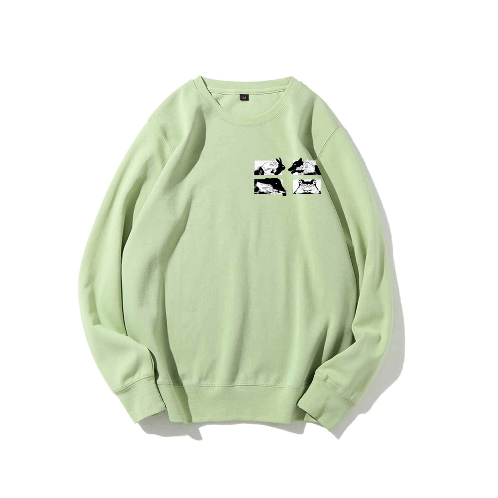 Jujutsu Kaisen Cotton Unisex Crew Neck Anime Sweatshirt