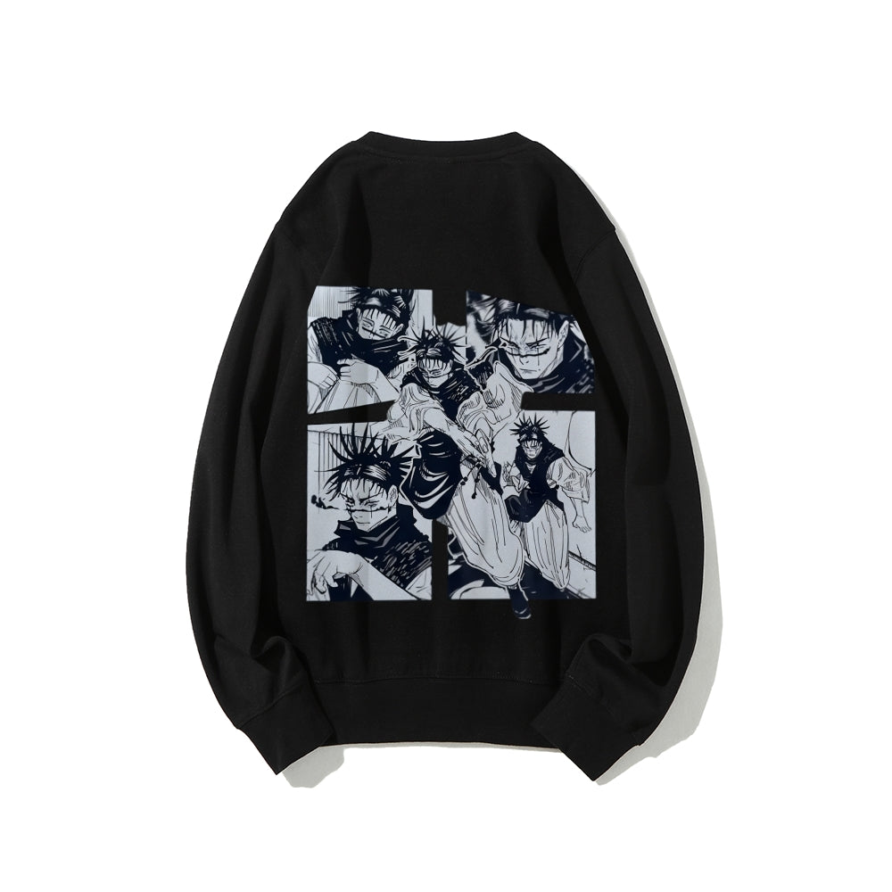 Jujutsu Kaisen Cotton Unisex Crew Neck Anime Sweatshirt