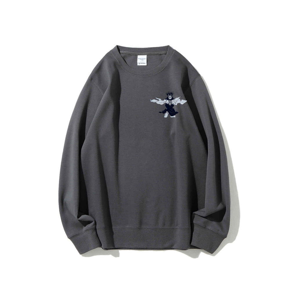 Jujutsu Kaisen Cotton Unisex Crew Neck Anime Sweatshirt