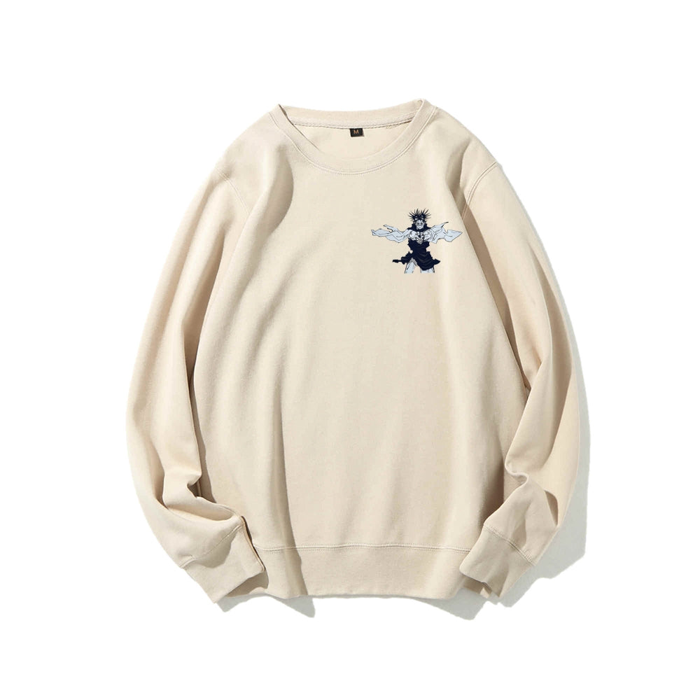 Jujutsu Kaisen Cotton Unisex Crew Neck Anime Sweatshirt