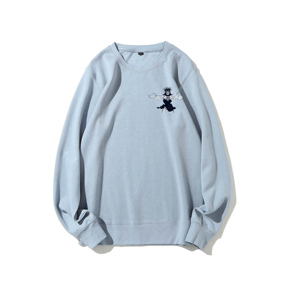 Jujutsu Kaisen Cotton Unisex Crew Neck Anime Sweatshirt