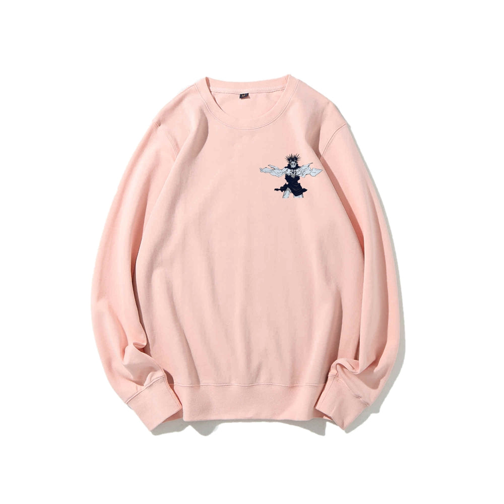 Jujutsu Kaisen Cotton Unisex Crew Neck Anime Sweatshirt
