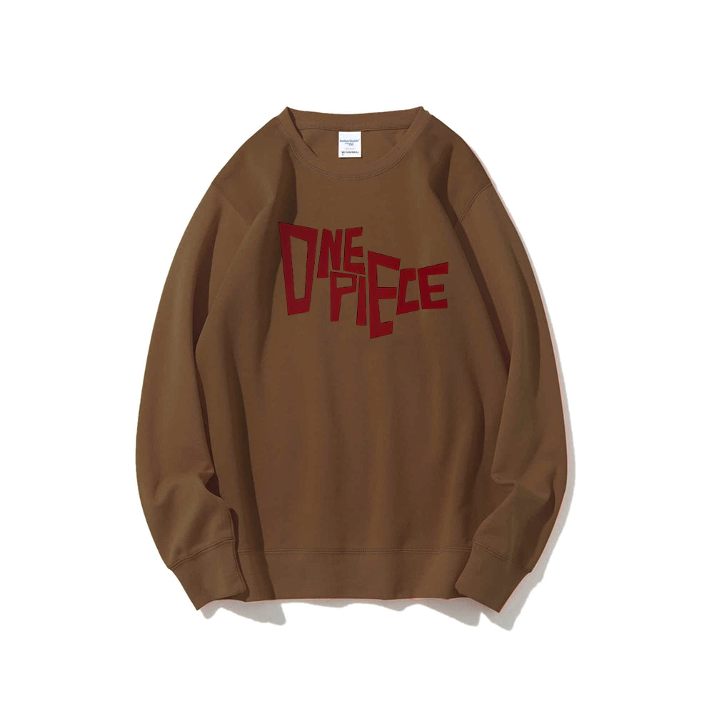 DandadanX One Piece Cotton Unisex Crewneck Anime Sweatshirt