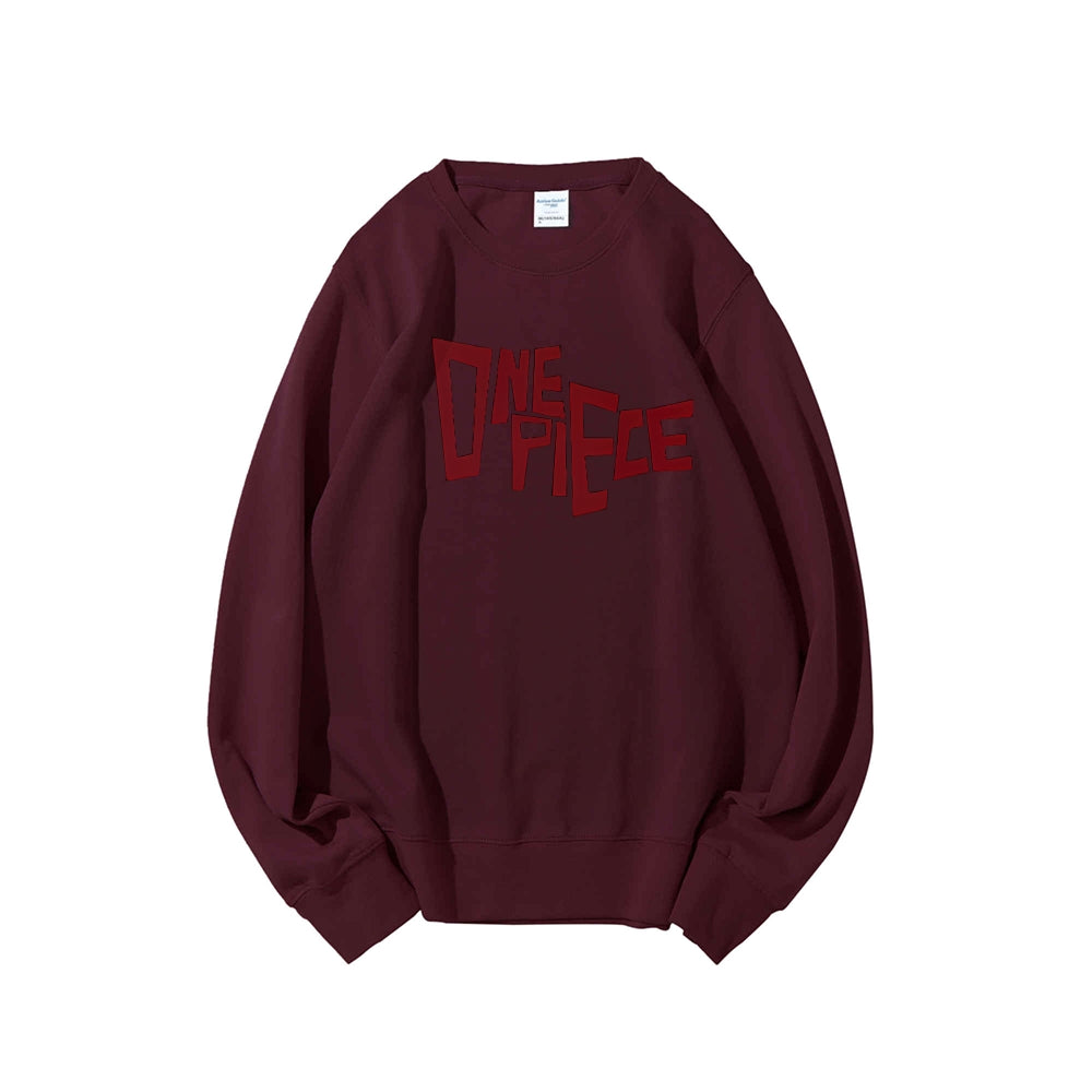 DandadanX One Piece Cotton Unisex Crewneck Anime Sweatshirt