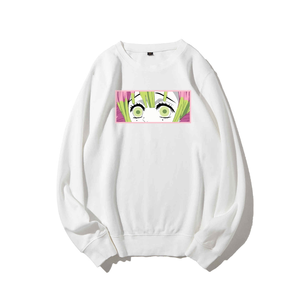 Demon Slayer Cotton Unisex Crew Neck Anime Sweatshirt