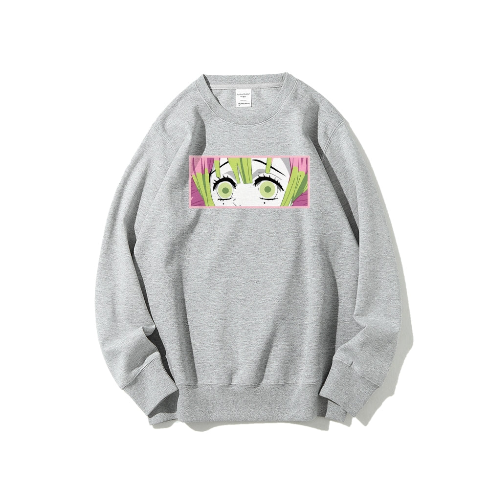 Demon Slayer Cotton Unisex Crew Neck Anime Sweatshirt