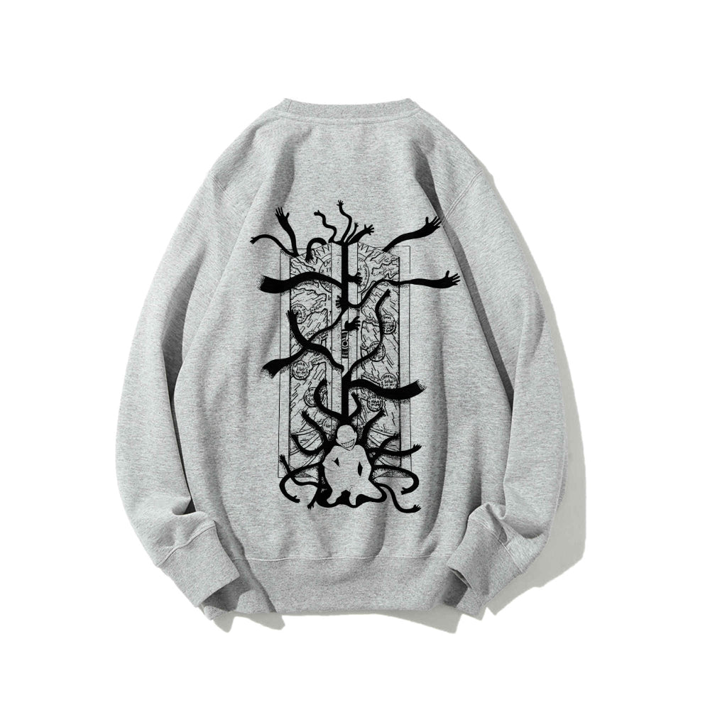 Full Metal Alchemist Cotton Unisex Crewneck Anime Sweatshirt