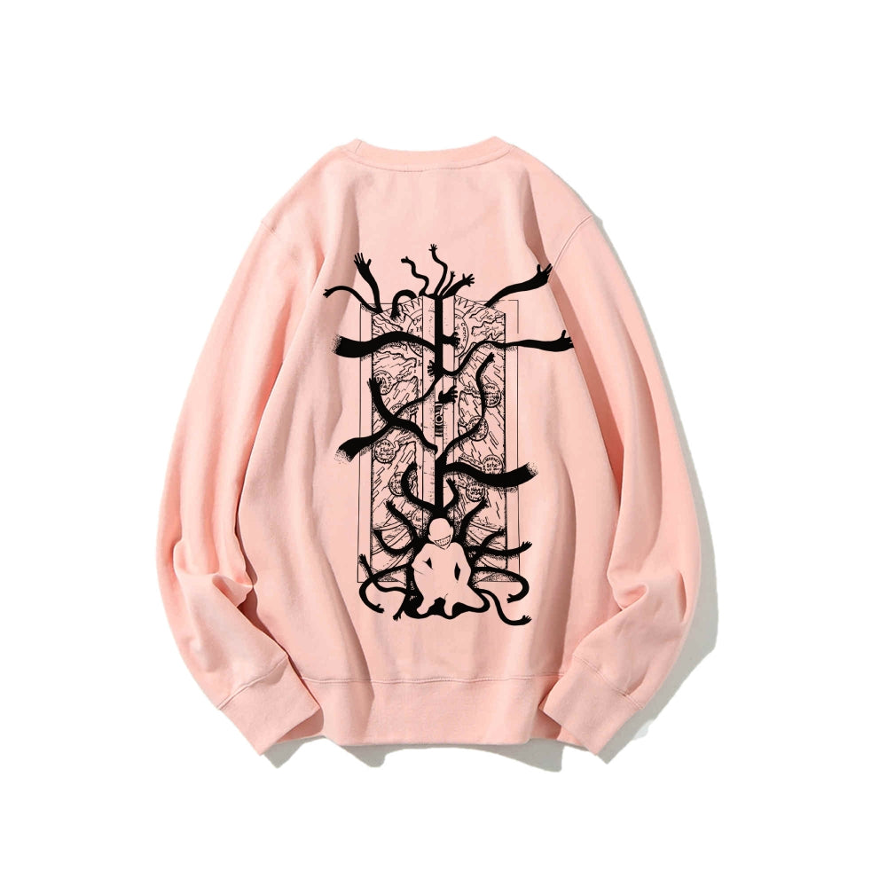 Full Metal Alchemist Cotton Unisex Crewneck Anime Sweatshirt