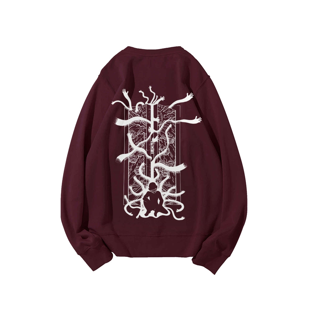 Full Metal Alchemist Cotton Unisex Crewneck Anime Sweatshirt