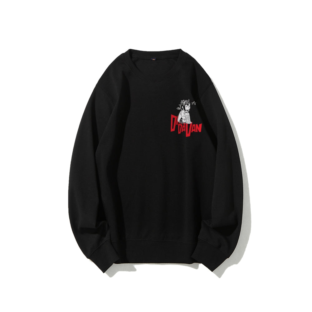 Casual Crewneck Sweatshirt Dandadan