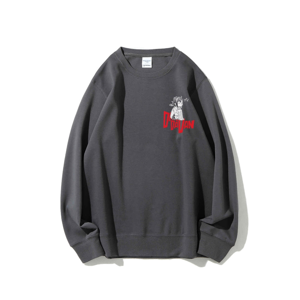 Casual Crewneck Sweatshirt Dandadan