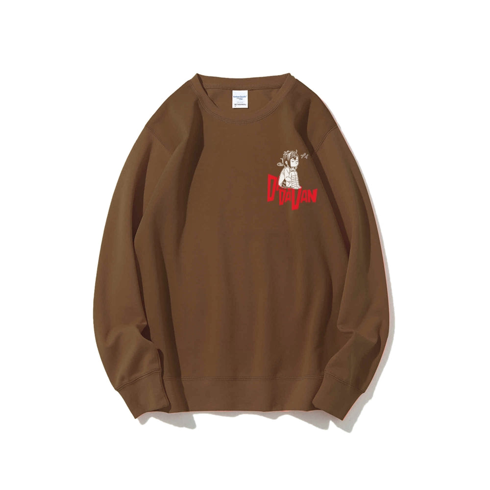 Casual Crewneck Sweatshirt Dandadan