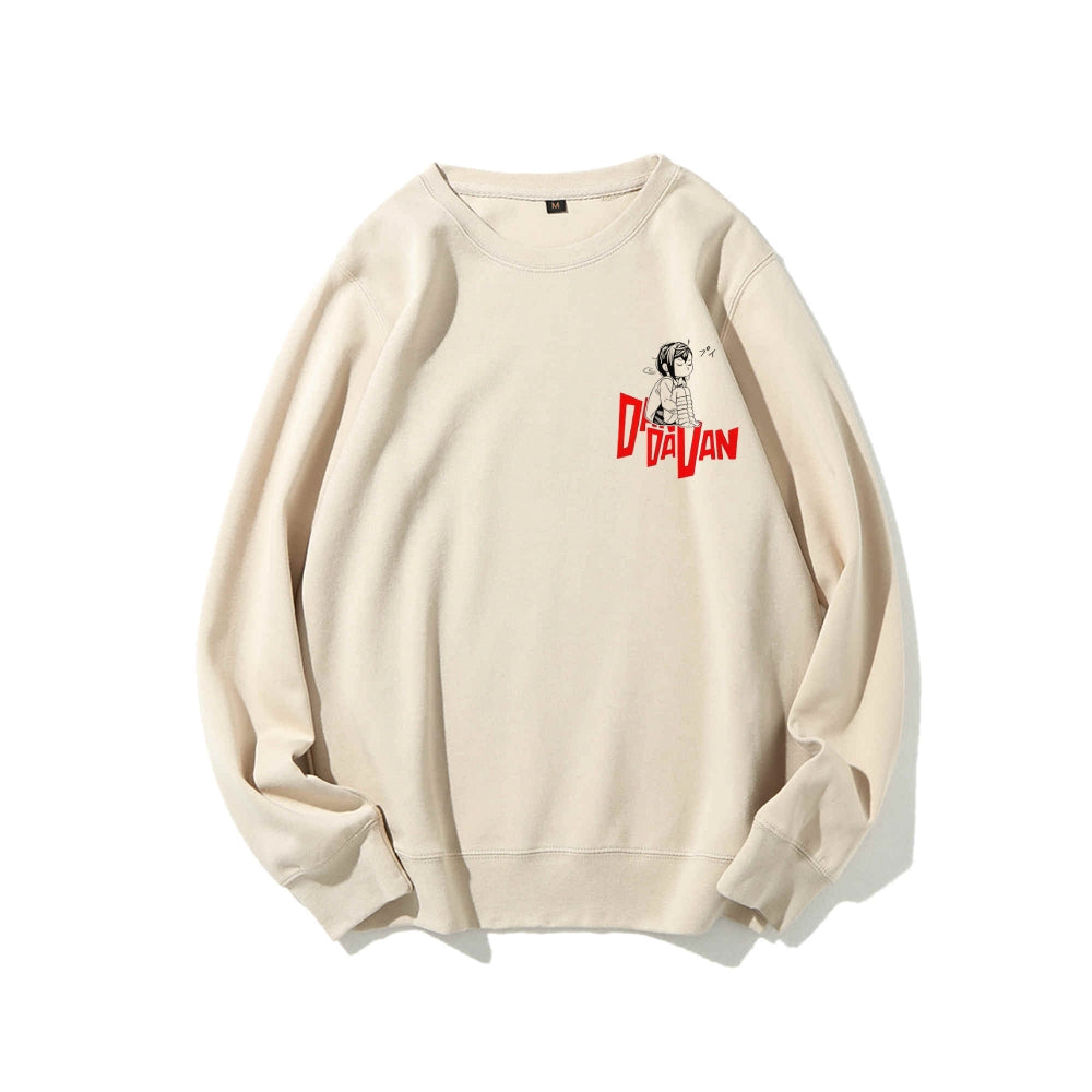 Casual Crewneck Sweatshirt Dandadan