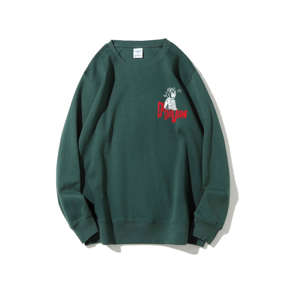 Casual Crewneck Sweatshirt Dandadan