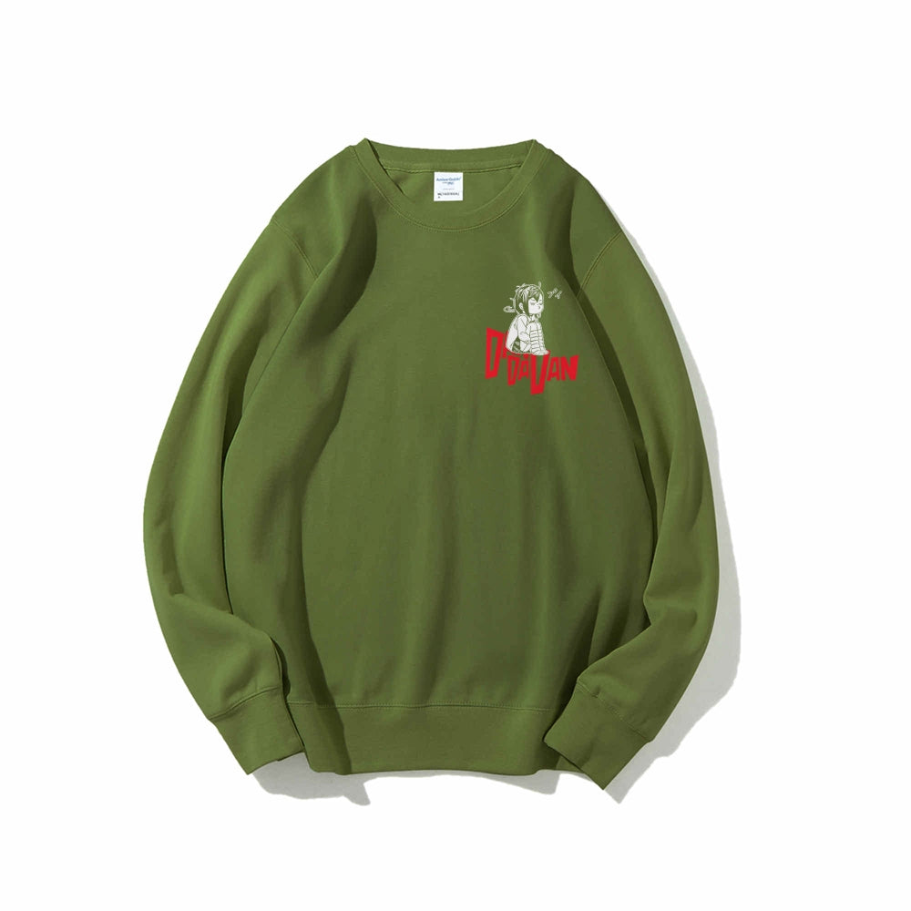 Casual Crewneck Sweatshirt Dandadan