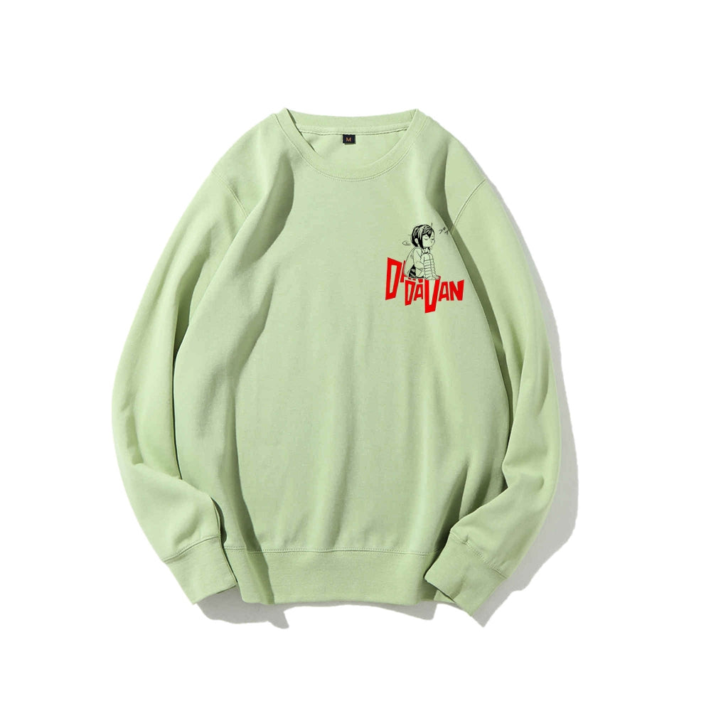 Casual Crewneck Sweatshirt Dandadan