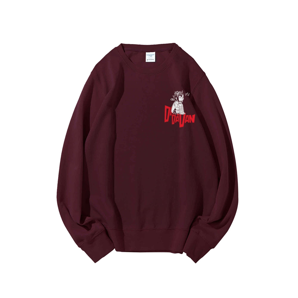 Casual Crewneck Sweatshirt Dandadan