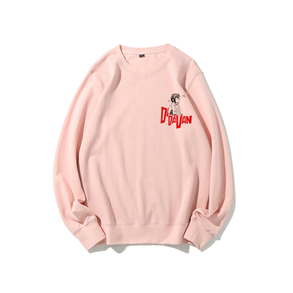 Casual Crewneck Sweatshirt Dandadan