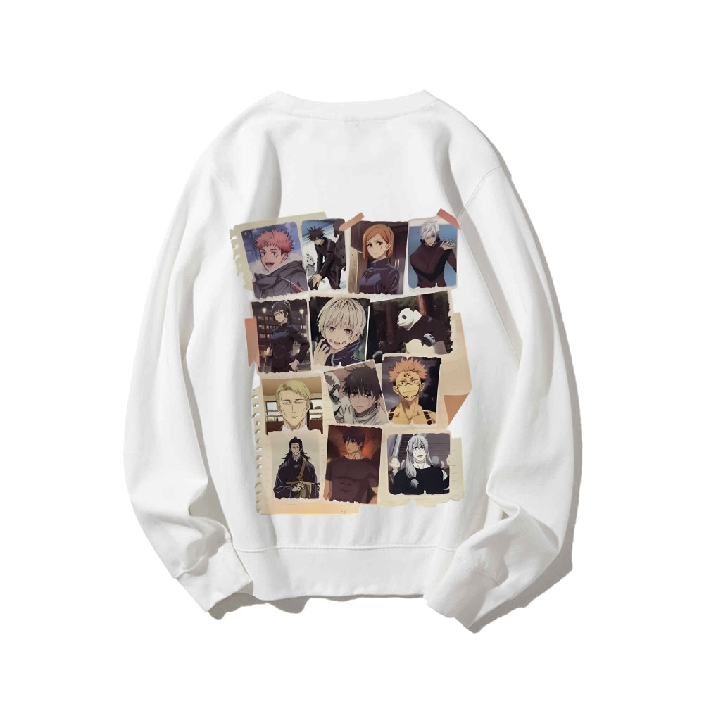 Casual Crewneck Sweatshirt Jujutsu Kaisen