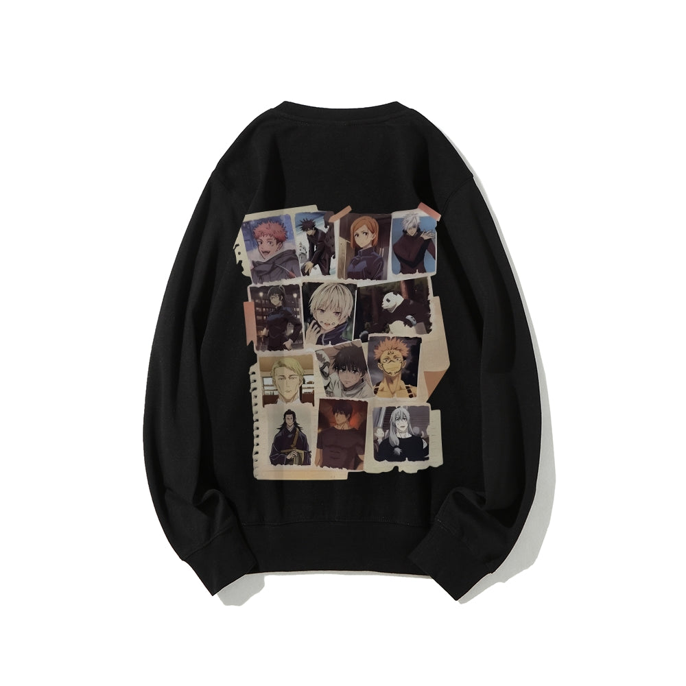 Casual Crewneck Sweatshirt Jujutsu Kaisen