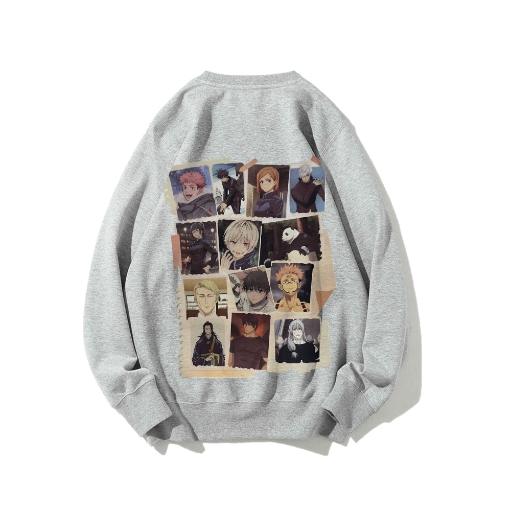 Casual Crewneck Sweatshirt Jujutsu Kaisen