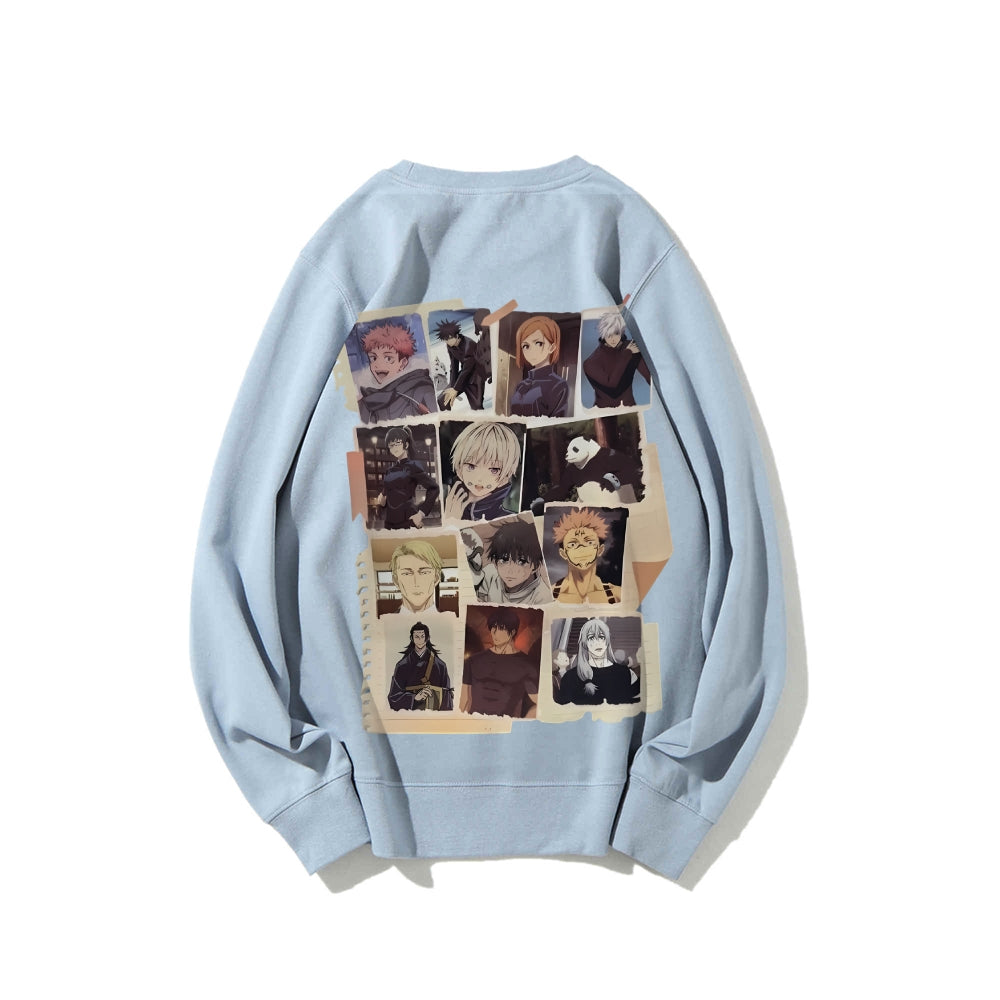 Casual Crewneck Sweatshirt Jujutsu Kaisen