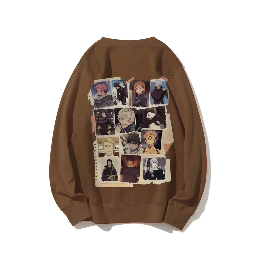 Casual Crewneck Sweatshirt Jujutsu Kaisen