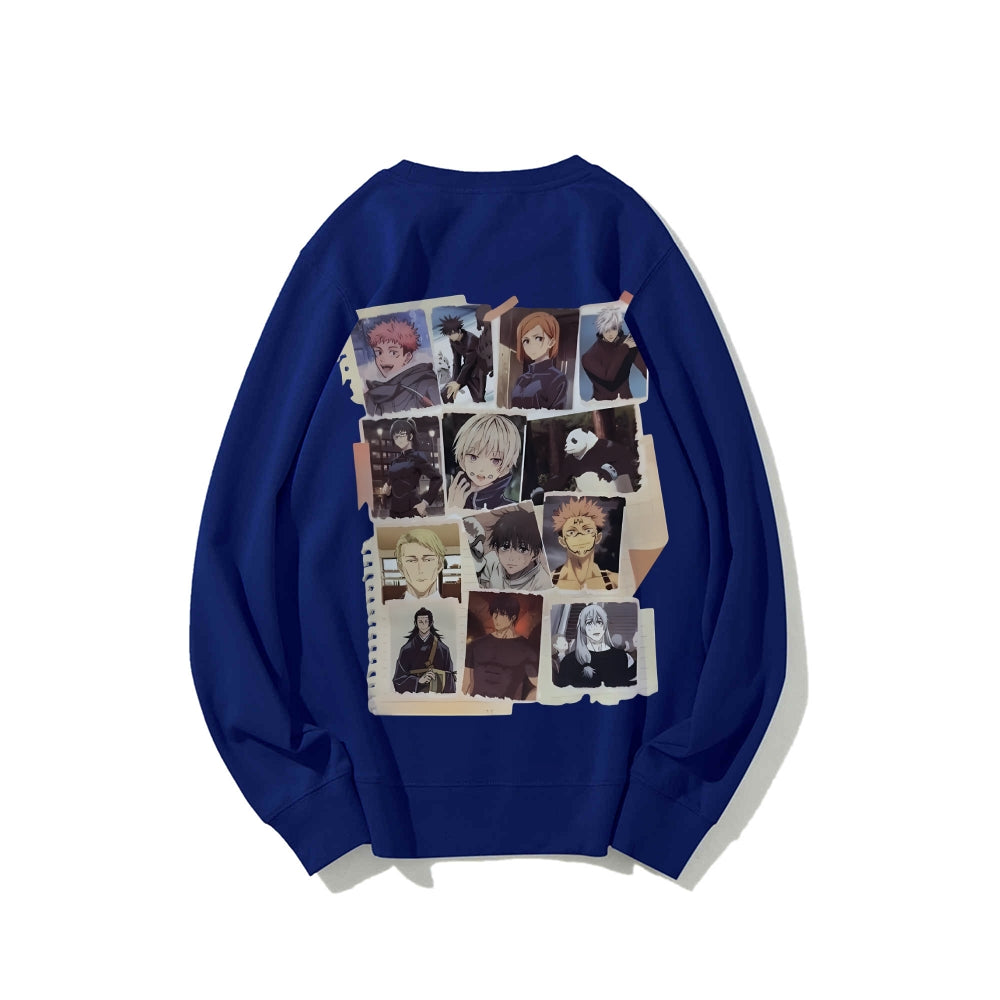 Casual Crewneck Sweatshirt Jujutsu Kaisen