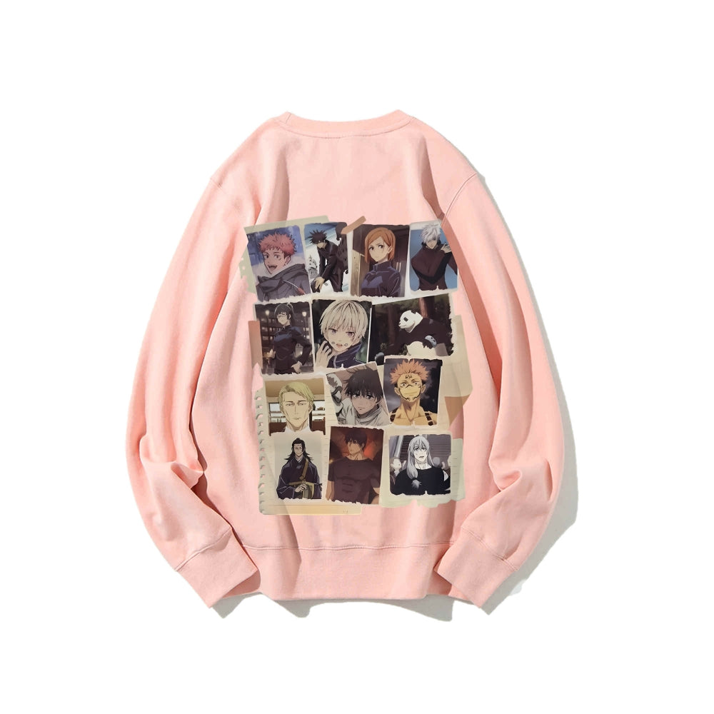 Casual Crewneck Sweatshirt Jujutsu Kaisen