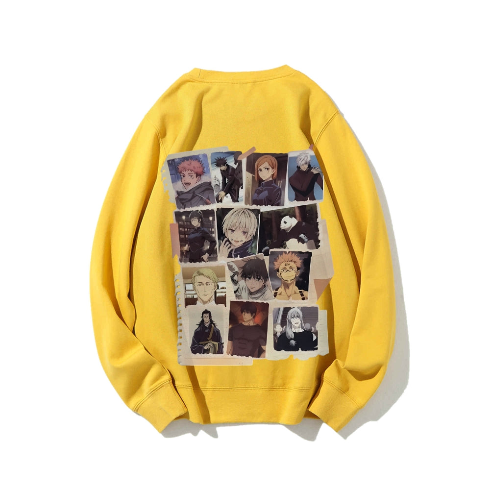 Casual Crewneck Sweatshirt Jujutsu Kaisen