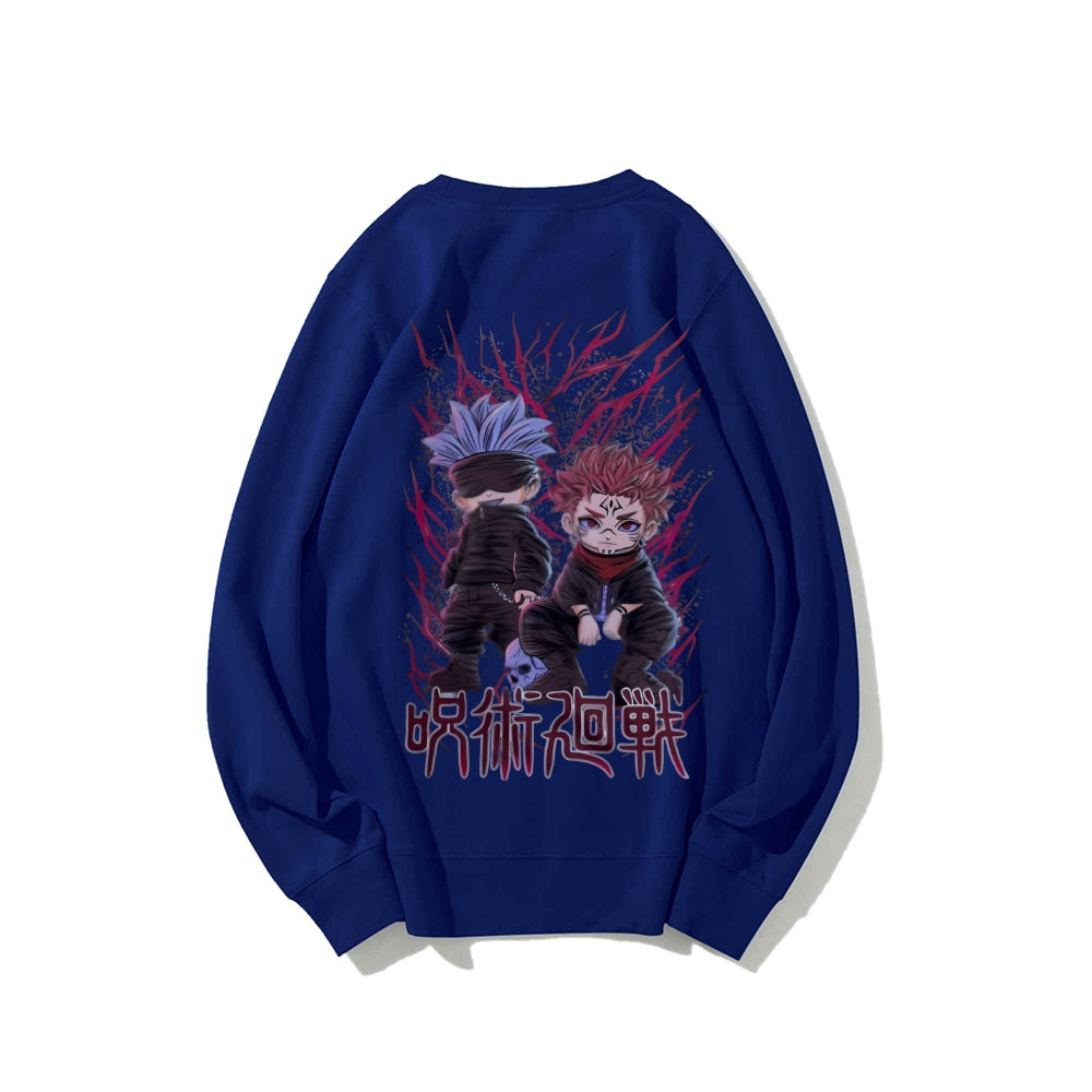 Casual Crewneck Sweatshirt Jujutsu Kaisen