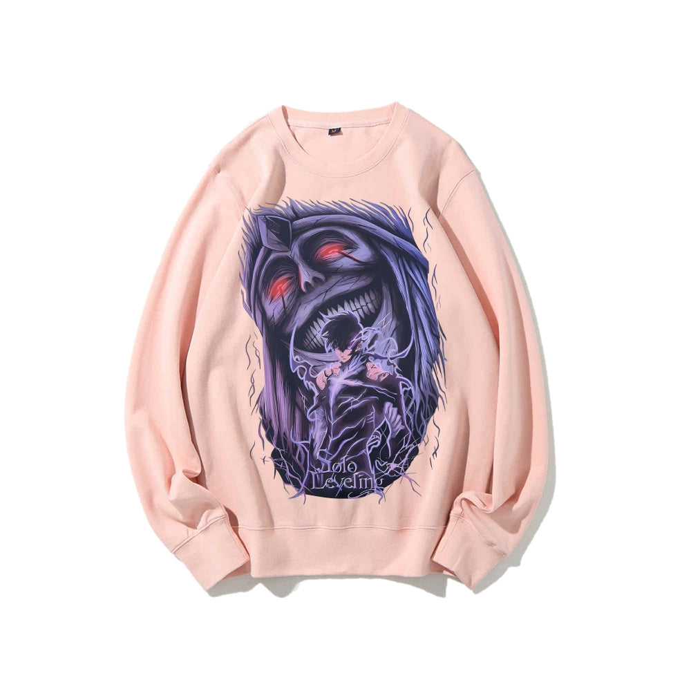 Casual Crewneck Sweatshirt Solo Leveling