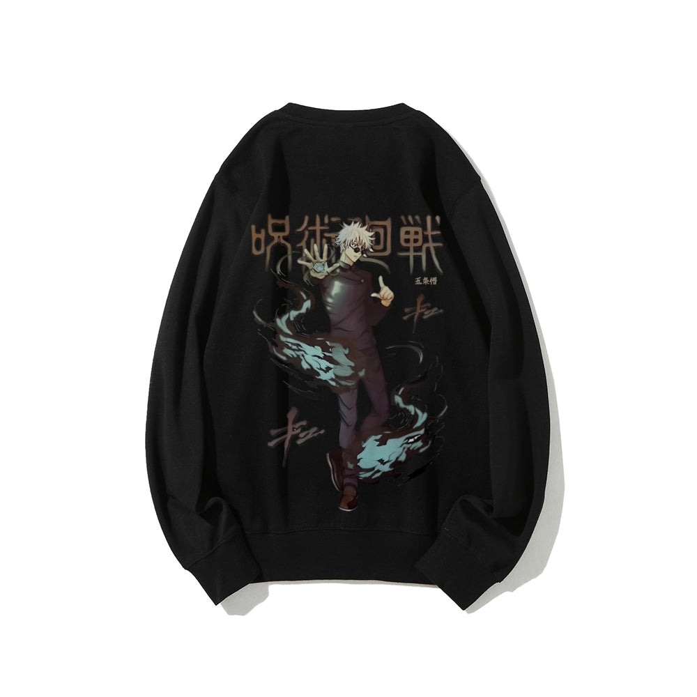 Casual Crewneck Sweatshirt Jujutsu Kaisen